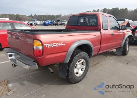 2001 Toyota Tacoma Base V6 from USA, damaged, VIN 5TEWN72N81Z719155